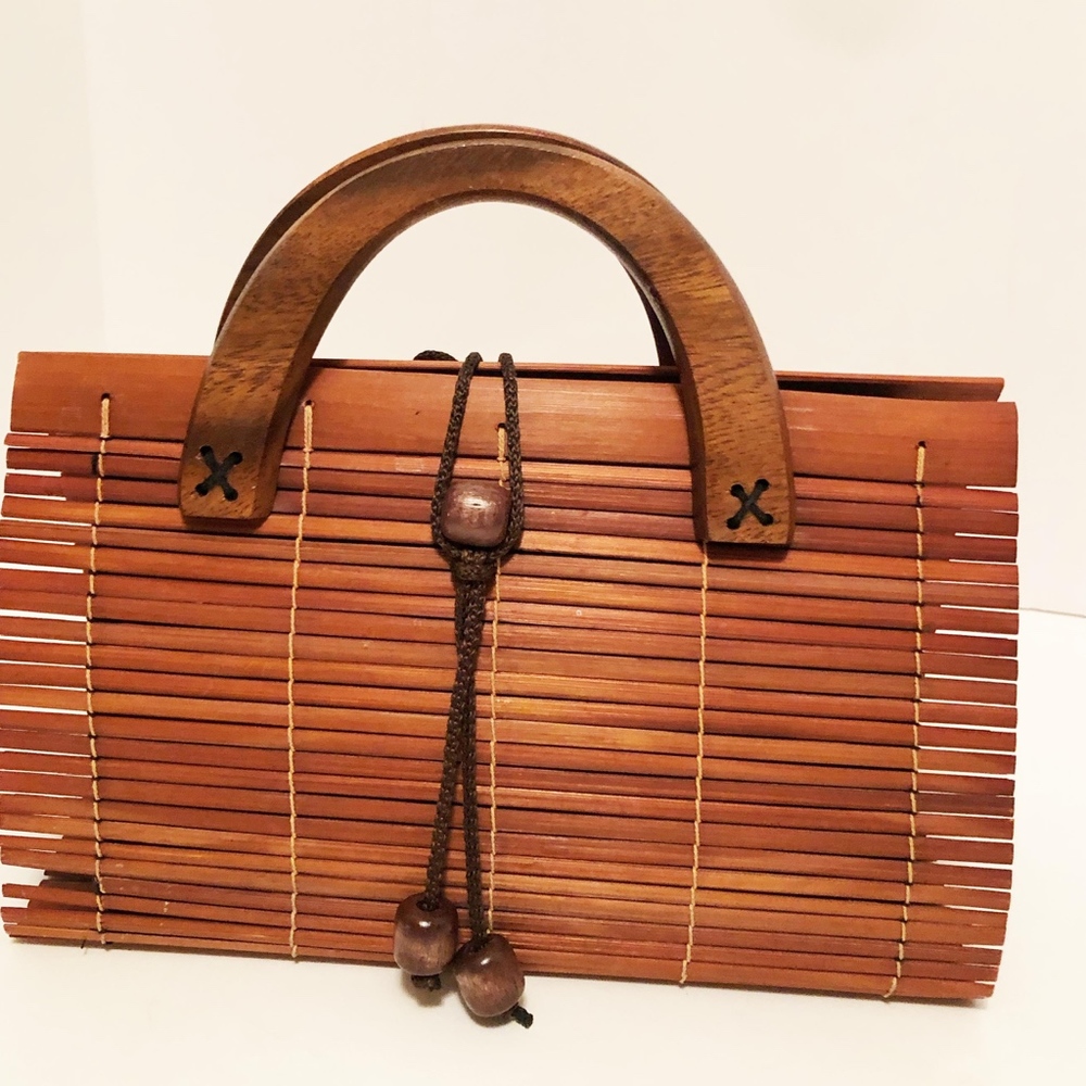 Mini Straw Handbag - Picture 2 of 4